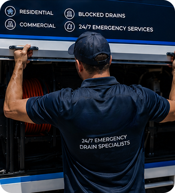 Licensed blocked drain plumber servicing a Cammeray home